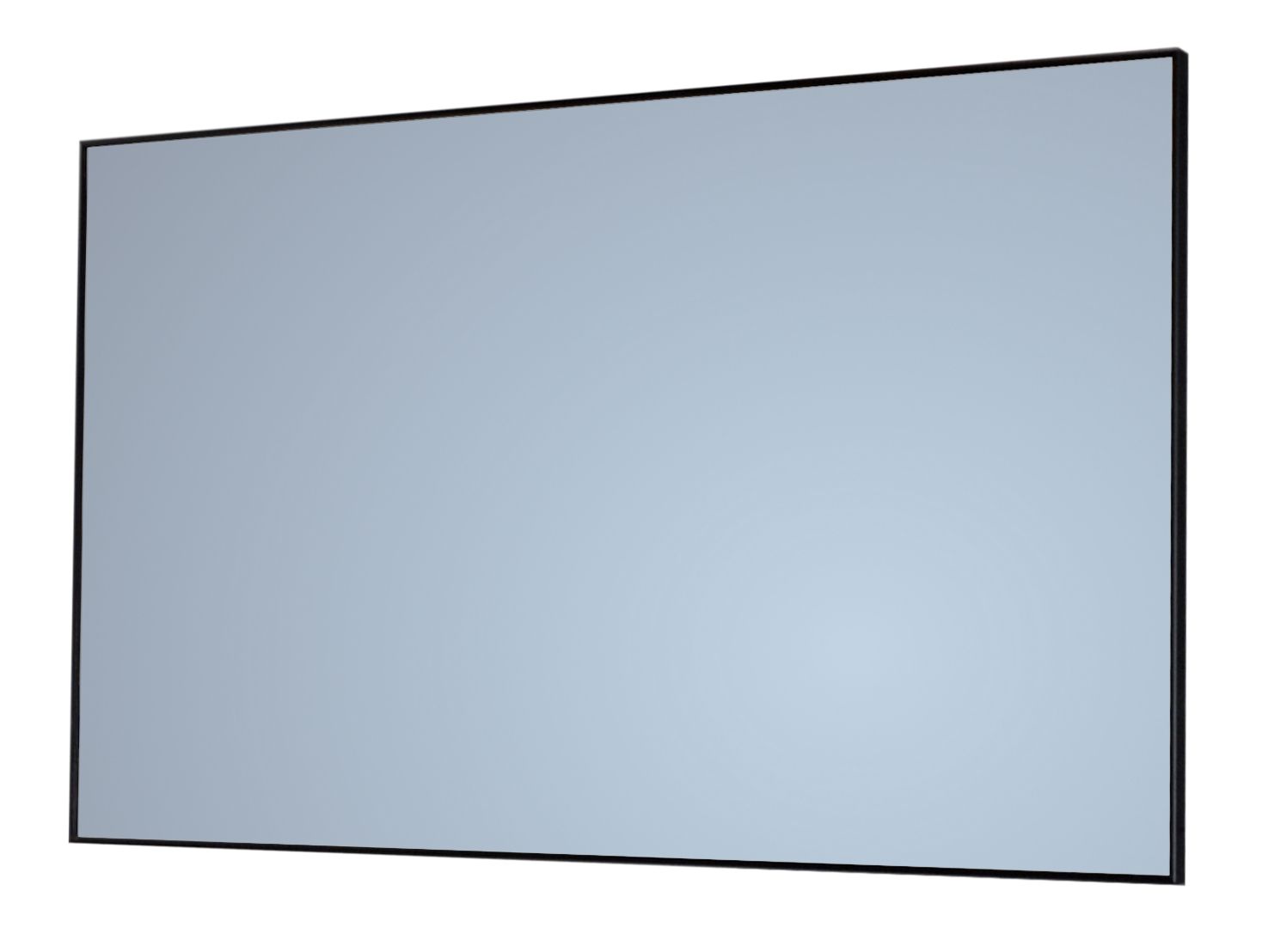 Sanicare Q mirror spiegel met zwarte omlijsting 100x70cm